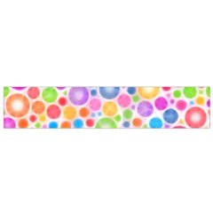 Candy Color s Circles Flano Scarf (small) by KirstenStarFashion