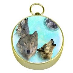 Wolves Shiney Grim Moon 3000 Gold Compasses