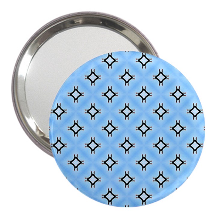 Cute Pretty Elegant Pattern 3  Handbag Mirrors