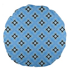 Cute Pretty Elegant Pattern Large 18  Premium Round Cushions