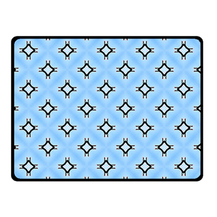 Cute Pretty Elegant Pattern Double Sided Fleece Blanket (Small) 