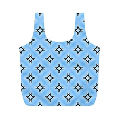 Cute Pretty Elegant Pattern Full Print Recycle Bags (m) 