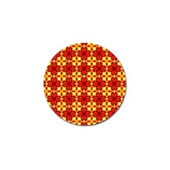 Cute Pretty Elegant Pattern Golf Ball Marker