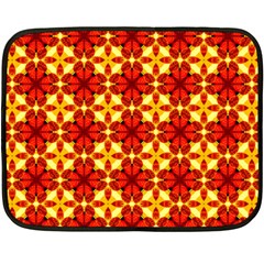 Cute Pretty Elegant Pattern Double Sided Fleece Blanket (mini) 