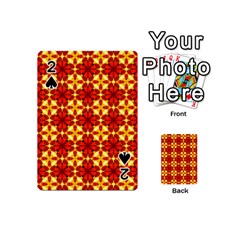 Cute Pretty Elegant Pattern Playing Cards 54 (mini)  by GardenOfOphir