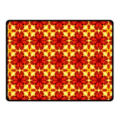 Cute Pretty Elegant Pattern Double Sided Fleece Blanket (small) 