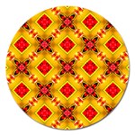 Cute Pretty Elegant Pattern Magnet 5  (Round) Front