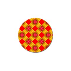 Cute Pretty Elegant Pattern Golf Ball Marker