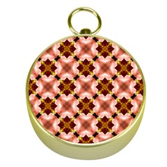 Cute Pretty Elegant Pattern Gold Compasses