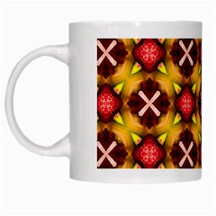 Cute Pretty Elegant Pattern White Mugs