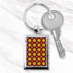 Cute Pretty Elegant Pattern Key Chains (rectangle) 