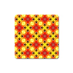 Cute Pretty Elegant Pattern Square Magnet