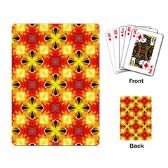 Cute Pretty Elegant Pattern Playing Card by GardenOfOphir