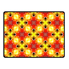 Cute Pretty Elegant Pattern Double Sided Fleece Blanket (small) 