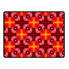 Cute Pretty Elegant Pattern Double Sided Fleece Blanket (small) 