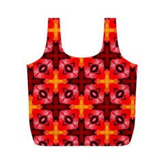 Cute Pretty Elegant Pattern Full Print Recycle Bags (m) 