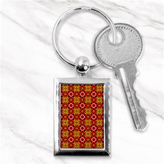 Cute Pretty Elegant Pattern Key Chains (rectangle) 