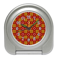 Cute Pretty Elegant Pattern Travel Alarm Clocks