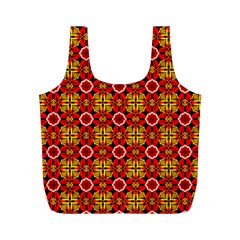 Cute Pretty Elegant Pattern Full Print Recycle Bags (m) 