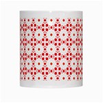 Cute Pretty Elegant Pattern White Mugs Center