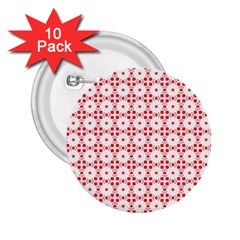 Cute Pretty Elegant Pattern 2 25  Buttons (10 Pack) 