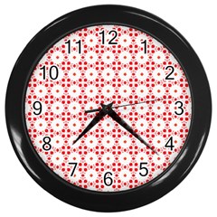 Cute Pretty Elegant Pattern Wall Clocks (black)