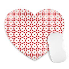 Cute Pretty Elegant Pattern Heart Mousepads