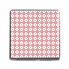 Cute Pretty Elegant Pattern Memory Card Reader (square)