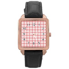 Cute Pretty Elegant Pattern Rose Gold Watches