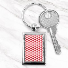 Cute Pretty Elegant Pattern Key Chains (rectangle) 