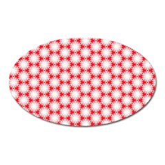 Cute Pretty Elegant Pattern Oval Magnet