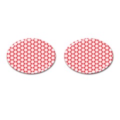 Cute Pretty Elegant Pattern Cufflinks (oval)