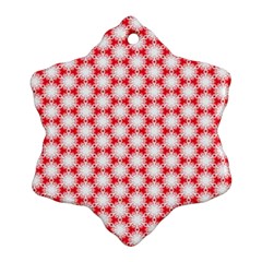 Cute Pretty Elegant Pattern Ornament (snowflake) 