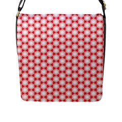 Cute Pretty Elegant Pattern Flap Messenger Bag (l) 