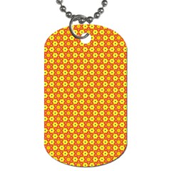 Cute Pretty Elegant Pattern Dog Tag (two Sides)