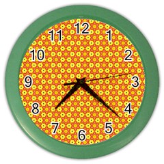 Cute Pretty Elegant Pattern Color Wall Clocks