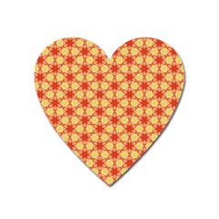 Cute Pretty Elegant Pattern Heart Magnet