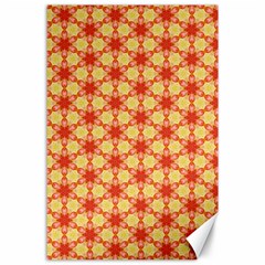 Cute Pretty Elegant Pattern Canvas 24  X 36 