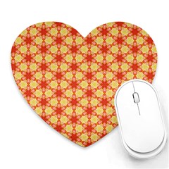 Cute Pretty Elegant Pattern Heart Mousepads