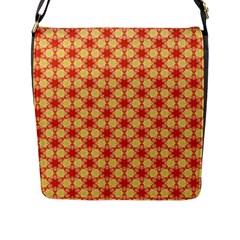 Cute Pretty Elegant Pattern Flap Messenger Bag (l) 