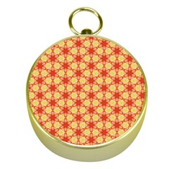 Cute Pretty Elegant Pattern Gold Compasses