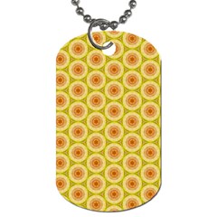 Cute Pretty Elegant Pattern Dog Tag (two Sides)