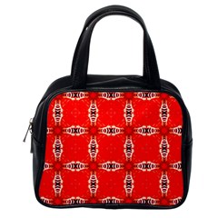 Cute Pretty Elegant Pattern Classic Handbags (one Side)