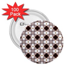 Cute Pretty Elegant Pattern 2 25  Buttons (100 Pack) 