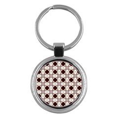 Cute Pretty Elegant Pattern Key Chains (round) 