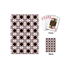 Cute Pretty Elegant Pattern Playing Cards (mini) 