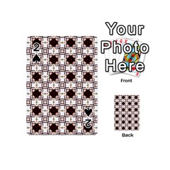 Cute Pretty Elegant Pattern Playing Cards 54 (mini)  by GardenOfOphir