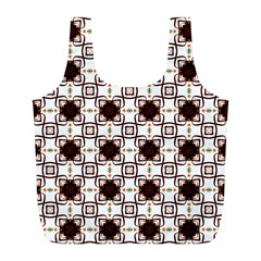 Cute Pretty Elegant Pattern Full Print Recycle Bags (l) 