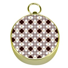 Cute Pretty Elegant Pattern Gold Compasses