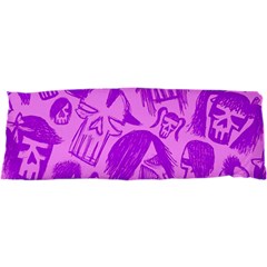 Purple Skull Sketches Samsung Galaxy Nexus S I9020 Hardshell Case by ArtistRoseanneJones